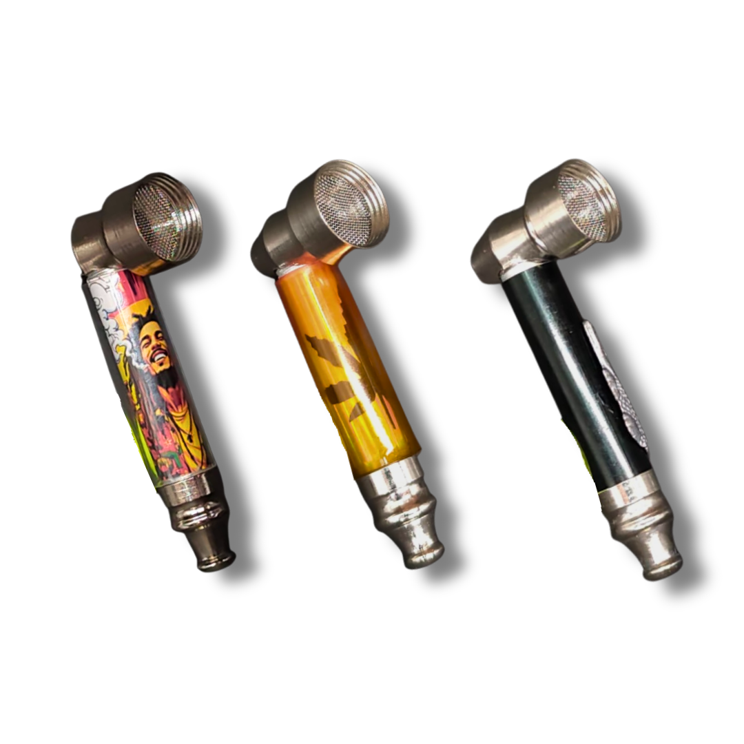 Pipas de metal varias  - Imagen 1